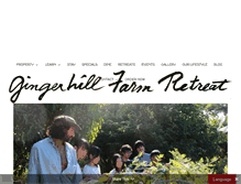 Tablet Screenshot of gingerhillfarm.com